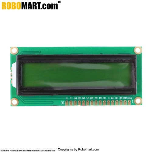 16x2 Character LCD Display for Arduino/Raspberry-Pi/Robotics