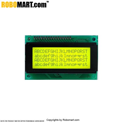 Original 20x4 Character LCD Display (Green) for Arduino/Raspberry-Pi/Robotics