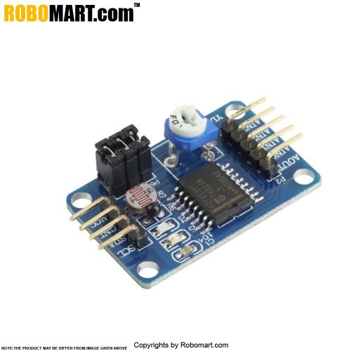 PCF8591 8-bit A/D - D/A converter for Arduino/Raspberry-Pi/Robotics