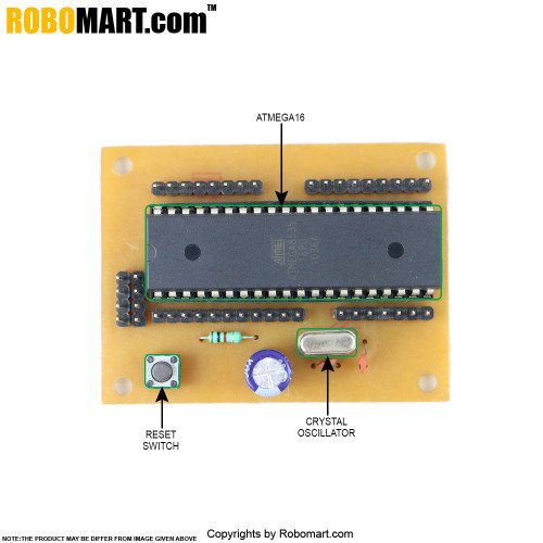 ATMEGA 16 Project Board with Controller V 1.0