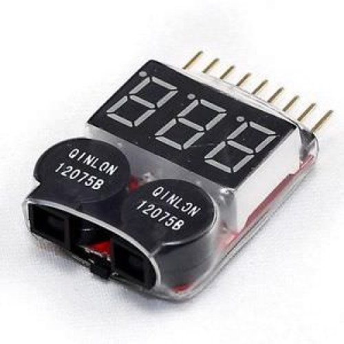 lipo battery voltage tester low voltage buzzer alarm
