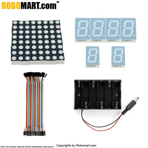 ROBOMART MEGA 2560 R3+XBEE SHIELD STARTER KIT WITH BASIC ARDUINO PROJECTS