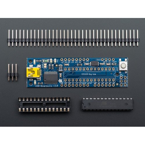 DC Boarduino (Arduino compatible) Kit (w/ATmega328) - v1.0