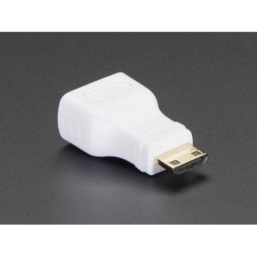 Mini HDMI Plug to Standard HDMI Jack Adapter
