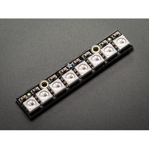 NeoPixel Stick - 8 x 5050 RGB LED with Integrated Drivers