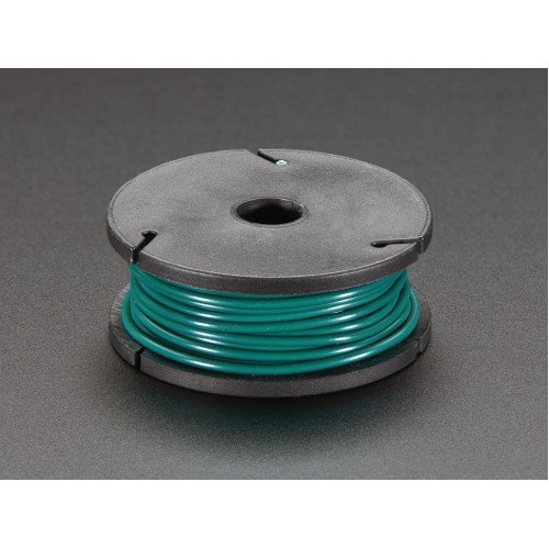 Stranded-Core Wire Spool - 25ft - 22AWG - Green