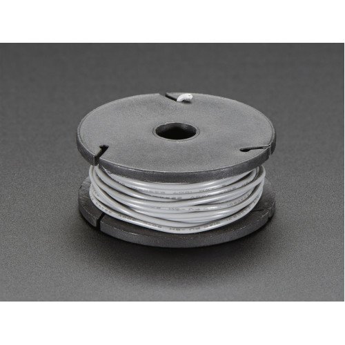 Stranded-Core Wire Spool - 25ft - 22AWG - Gray